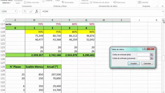 Análisis de Sensibilidad con Excel смотреть онлайн