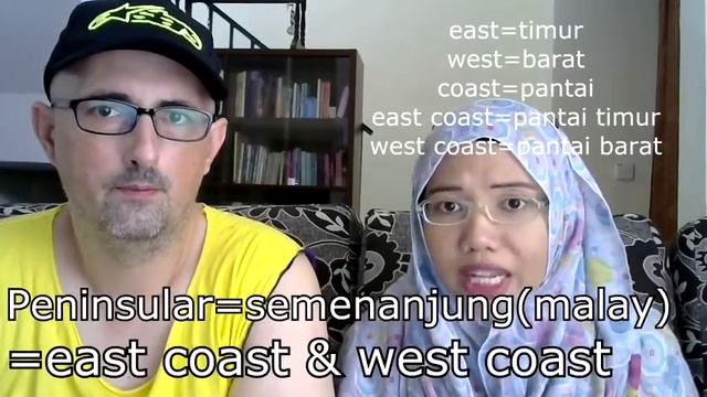 [LEARN MALAY] 17- Cardinal Directions & Geography of Malaysia смотреть онлайн