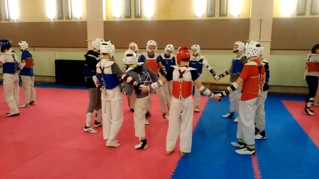 Новогодние сборы по Тхэквондо ВТ в Самаре 4 смотреть онлайн