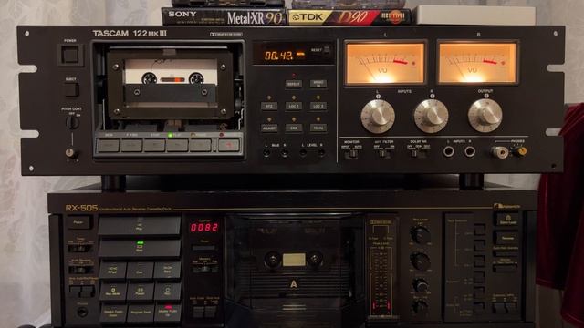 Профи. Tascam 122 MkIII против Nakamichi RX-505 смотреть онлайн