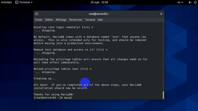 Installation de Mariadb sur centos8 смотреть онлайн