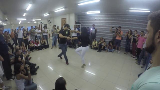 Improviso zouk day 2015 Universo Rítmico Marcelo e Damyla смотреть онлайн