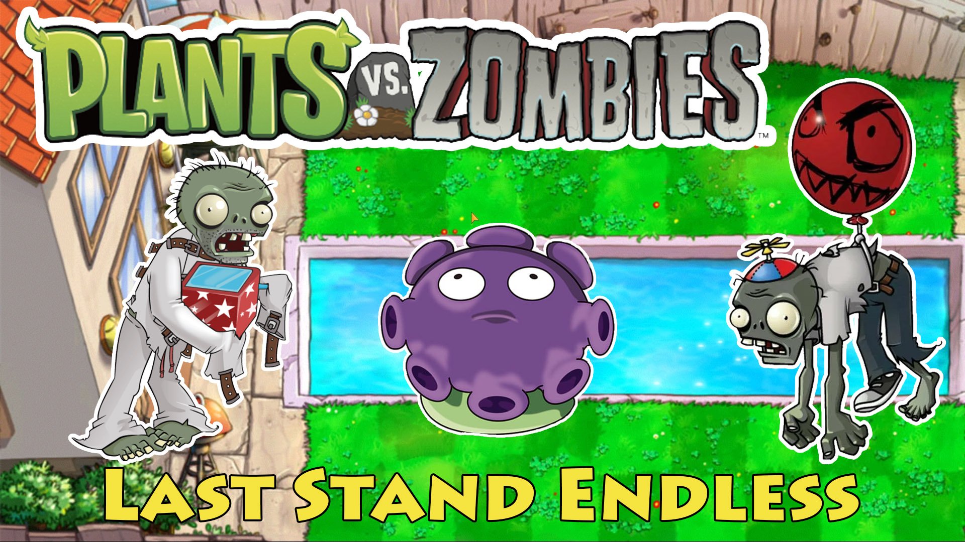 Растения против Зомби Бассейн| Plants vs Zombies Last Stand Endless #3 смотреть онлайн