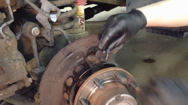 Ford Superduty Front ABS Sensor Replacement