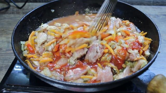 Овощное пюре с подливой // Тушение // Польза тушения мяса смотреть онлайн
