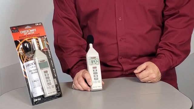 The Check Mate CM-140 Sound Pressure Level Meter by Galaxy Audio смотреть онлайн