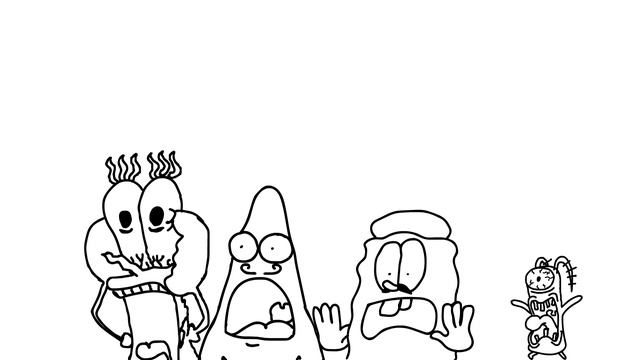 Pizza Tower But its SpongeBob смотреть онлайн