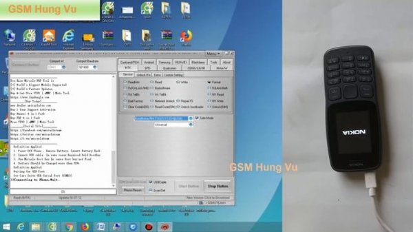 Factory Reset Nokia 106 TA-1114 Forgot Security Code done.