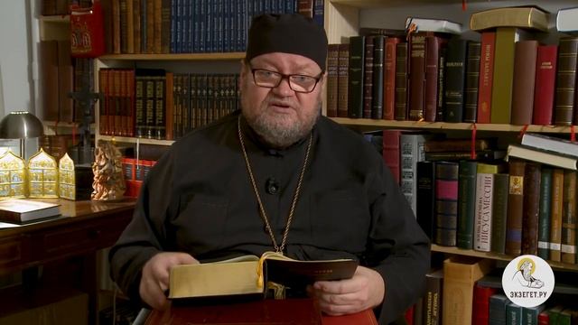 Книга Исход. Глава 3. Протоиерей Олег Стеняев. Библия.mp4 смотреть онлайн