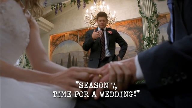 Дин Винчестер / Dean Winchester. Свадьба Сэма и Бэкки. смотреть онлайн