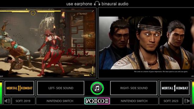 MK11 Vs MK1 (Switch Vs Switch) Side By Side Comparison | Mortal Kombat 11 Vs Mortal Kombat 1 2023