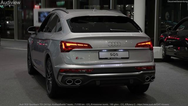2023 Audi SQ5 Sportback TDI (341hp) - Sound & Visual Review!