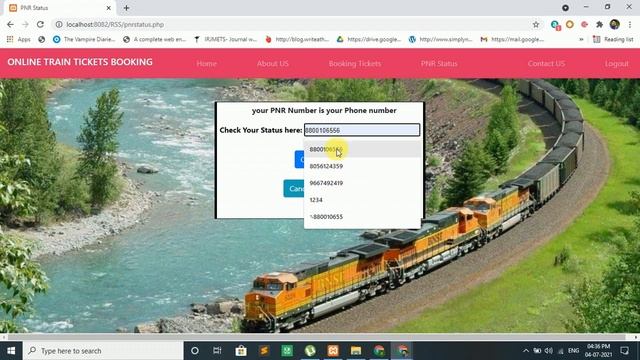 Train tickets booking system in PHP | PHP project смотреть онлайн