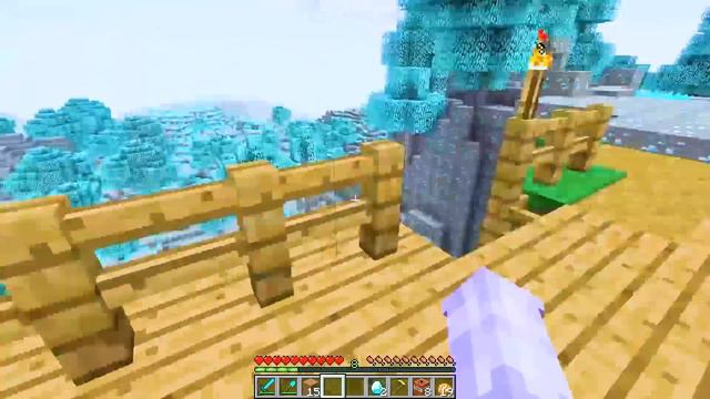 CURSED With A Diamond WAVE In Minecraft! смотреть онлайн