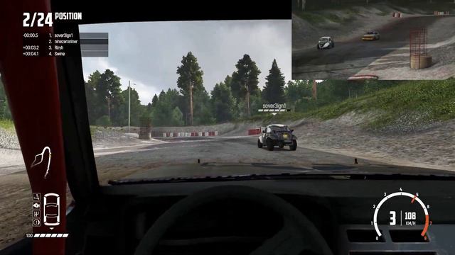 Wreckfest : Northfolk Ring Main Circuit (C Class) смотреть онлайн