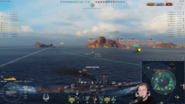 Fröhliches FACKELN mit der ZAO #1477 in World of Warships auf Deutsch смотреть онлайн