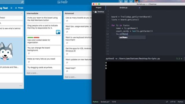 Apps Scripts for Trello (functions and webhooks) смотреть онлайн