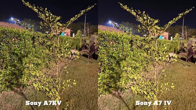 Sony A7RV VS Sony A7 IV Night Mode Camera Test Comparison смотреть онлайн