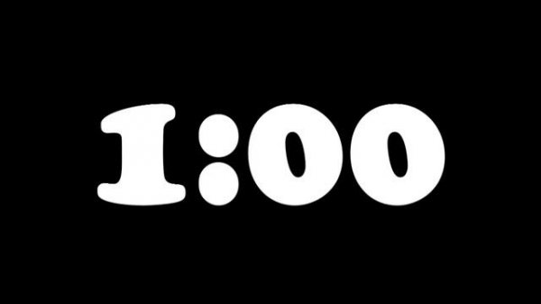 Interval Timer 1 Minute With Beep Every 60 seconds