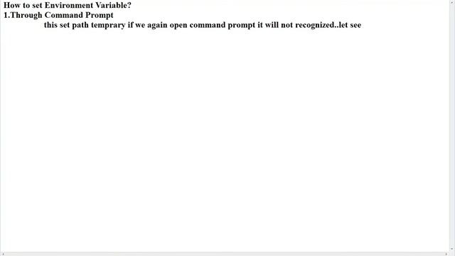 How to Set Environment Variable to run Java Program смотреть онлайн