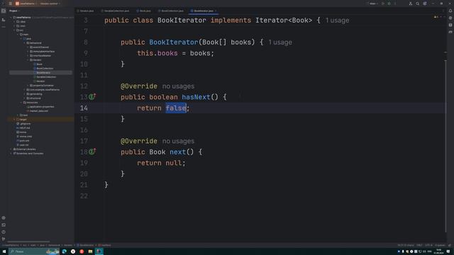 паттерн Iterator на java смотреть онлайн