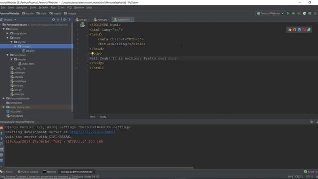 Django 2.1 - Adding images and static files - 5/14 смотреть онлайн