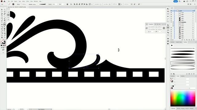 How to Design a Vintage Floral Ornament Logo in Adobe Illustrator смотреть онлайн
