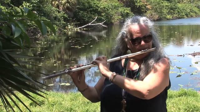 Laura Sue, The Silver Nightingale playing "Birds of Wind and Water" смотреть онлайн
