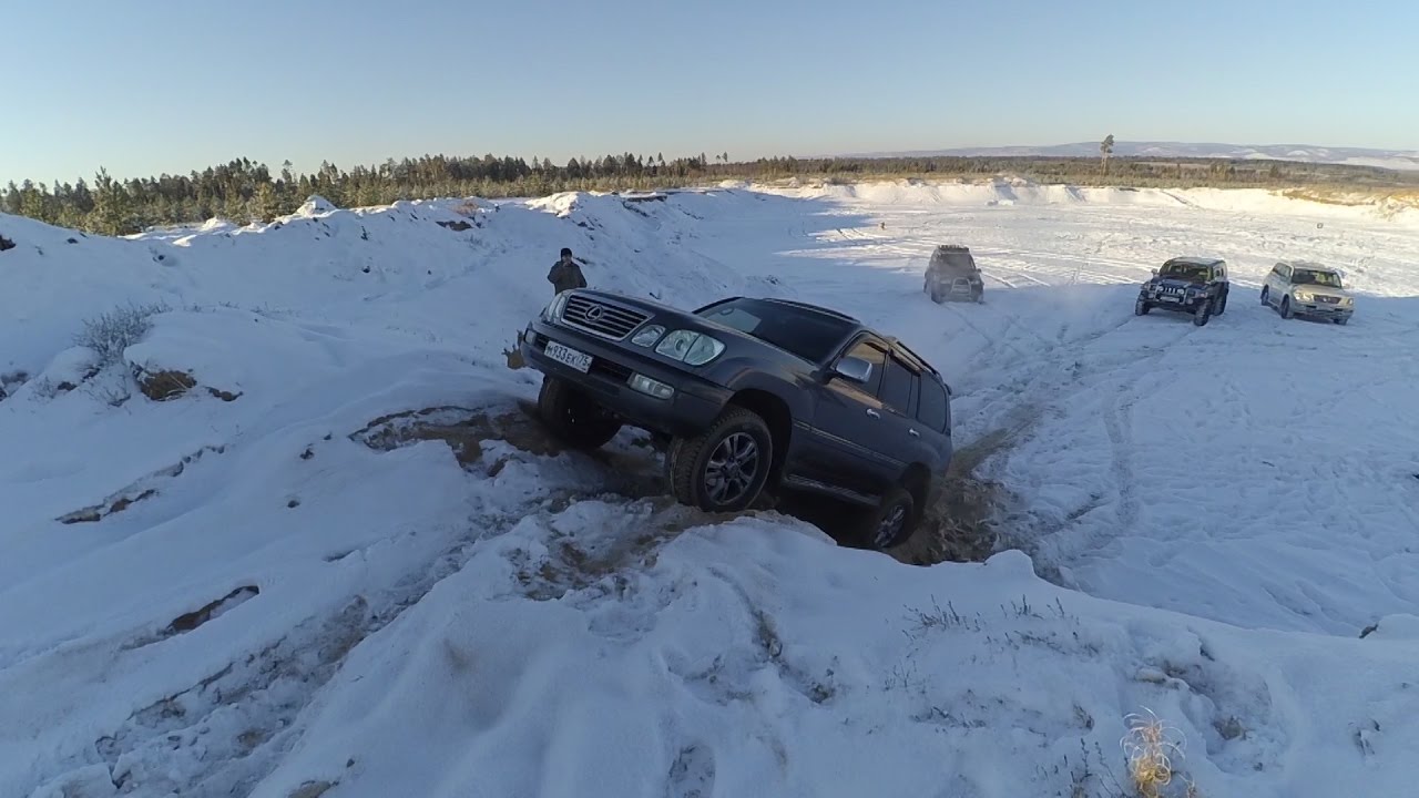 Lexus LX470 & Hummer H3 & Suzuki Escudo . Царь горы...