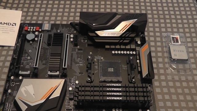 Unboxing AMD Ryzen 7 3700X y rapida instalación смотреть онлайн