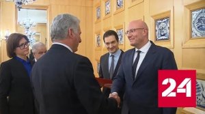 Президент Кубы поблагодарил Россию за поддержку в тяжелые времена - Россия 24