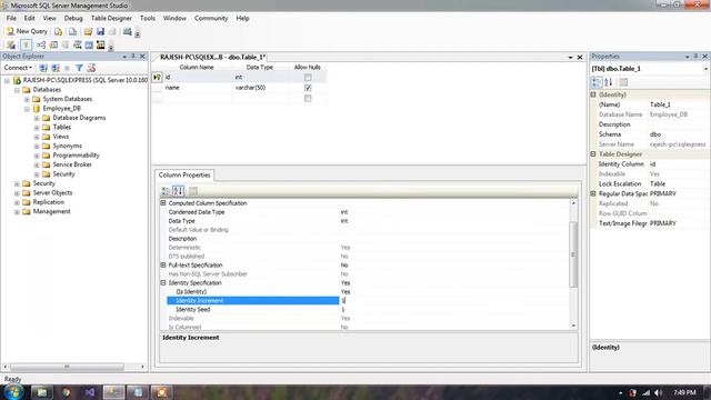 Primary Key in SQL Server смотреть онлайн