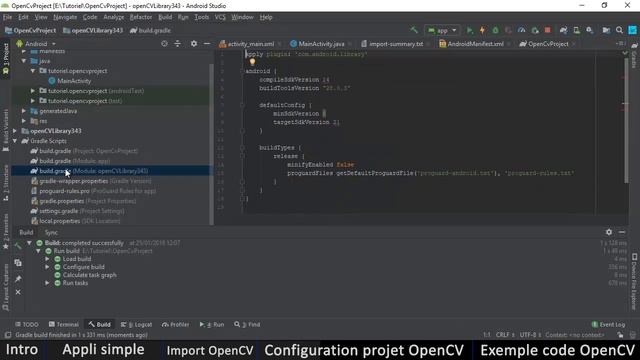 Installer OpenCV sur projet Android Studio смотреть онлайн