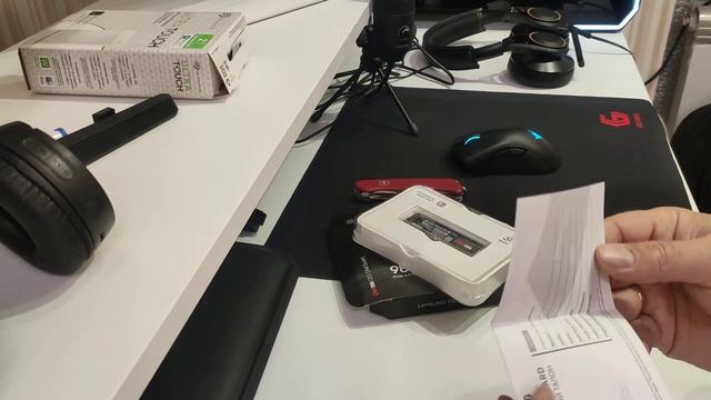 Распаковка Samsung 980 Pro 500gb M.2 Pcie 4.0