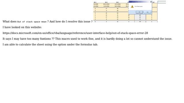 VBA Error: Out of stack space (2 Solutions!!) смотреть онлайн