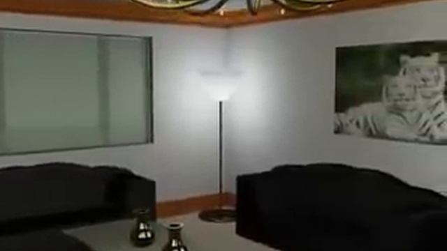 AutoCAD 3D rendering and walkthrough of a nice Living Room смотреть онлайн