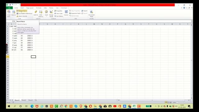 How to Use Macros in Excel | Step by Step Tutorial to Learn Macros in Excel in Hindi | #Macros vba смотреть онлайн