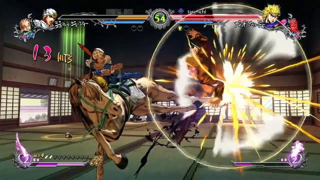 【ジョジョASBR】穴の中に巻き込むッ！ジョニィのスローダンサー【連戦】