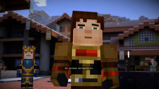Minecraft: Story Mode - Эпизод 8 - СПЛИФ АРЕНА смотреть онлайн