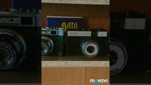 Моя небольшая коллекция фотоаппаратов СССР. Небольшой общий обзор. смотреть онлайн