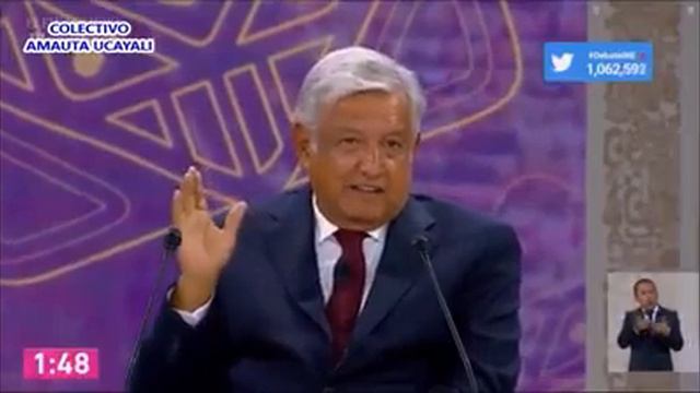 Posición de Andrés Manuel Lopes Obrador...presidente electo de México entre 1919 y 2024 sobre educa смотреть онлайн