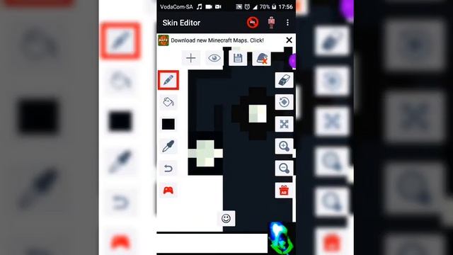 Minecraft Among us skin (black) смотреть онлайн