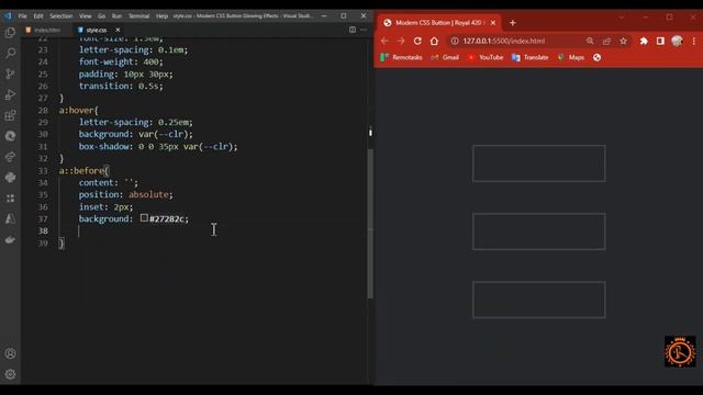 Modern CSS Glowing Button Hover Effects 05 смотреть онлайн