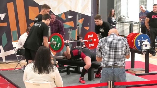 Мировые рекорды Елены Бондарчук в жиме лежа. смотреть онлайн