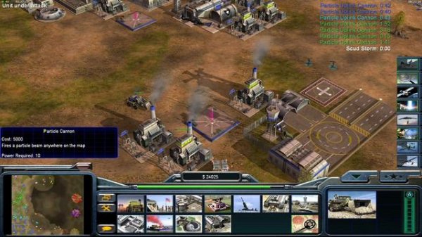 Command & Conquer Generals Zero Hour [4-USA combined Generals vs 4-GLA combined Generals]