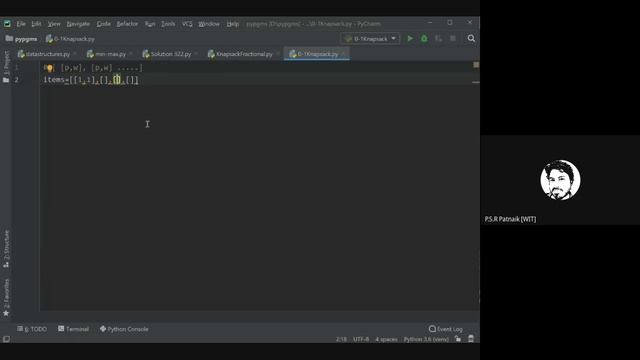 Dynamic Programming 0/1 Knapsack with Python implementation (Part 1) смотреть онлайн