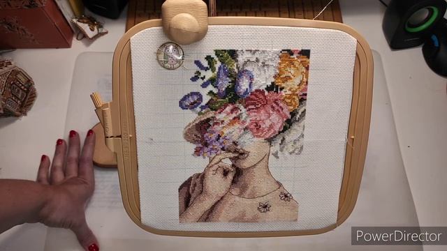 Garden lady от #dimensions . От обзора до готовой работы. Процесс и мои впечатления смотреть онлайн