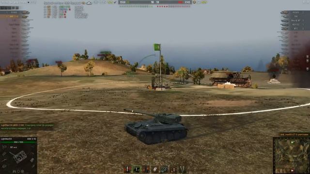 AMX 13 90 | Захват базы с пустып боекомплектом | Редшир – Стандартный бой (WoT 0.9.14) Full HD смотреть онлайн