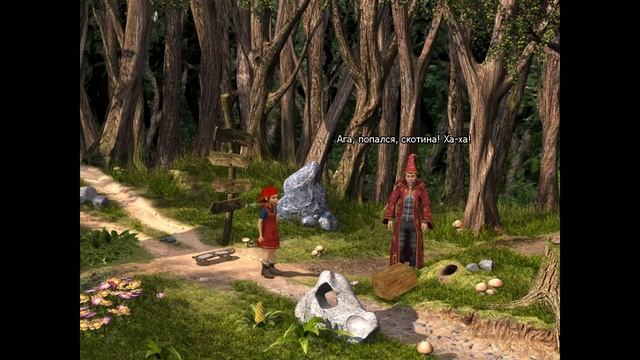 Simon The Sorcerer 4: Chaos Happens. Часть 1. Жанр: Adventure. 2007.