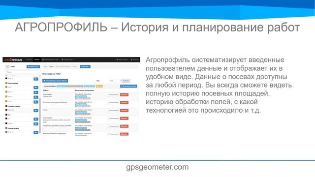 Агропрофиль - Онлайн система планирования урожайности смотреть онлайн